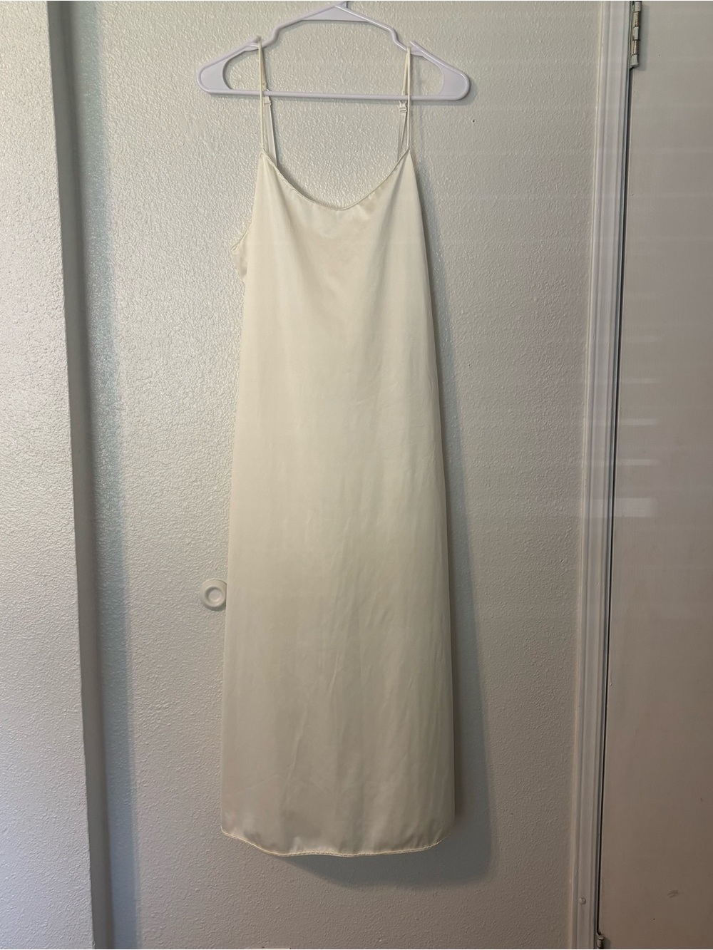 Vanity Fair Cream Satin Lingerie Slip